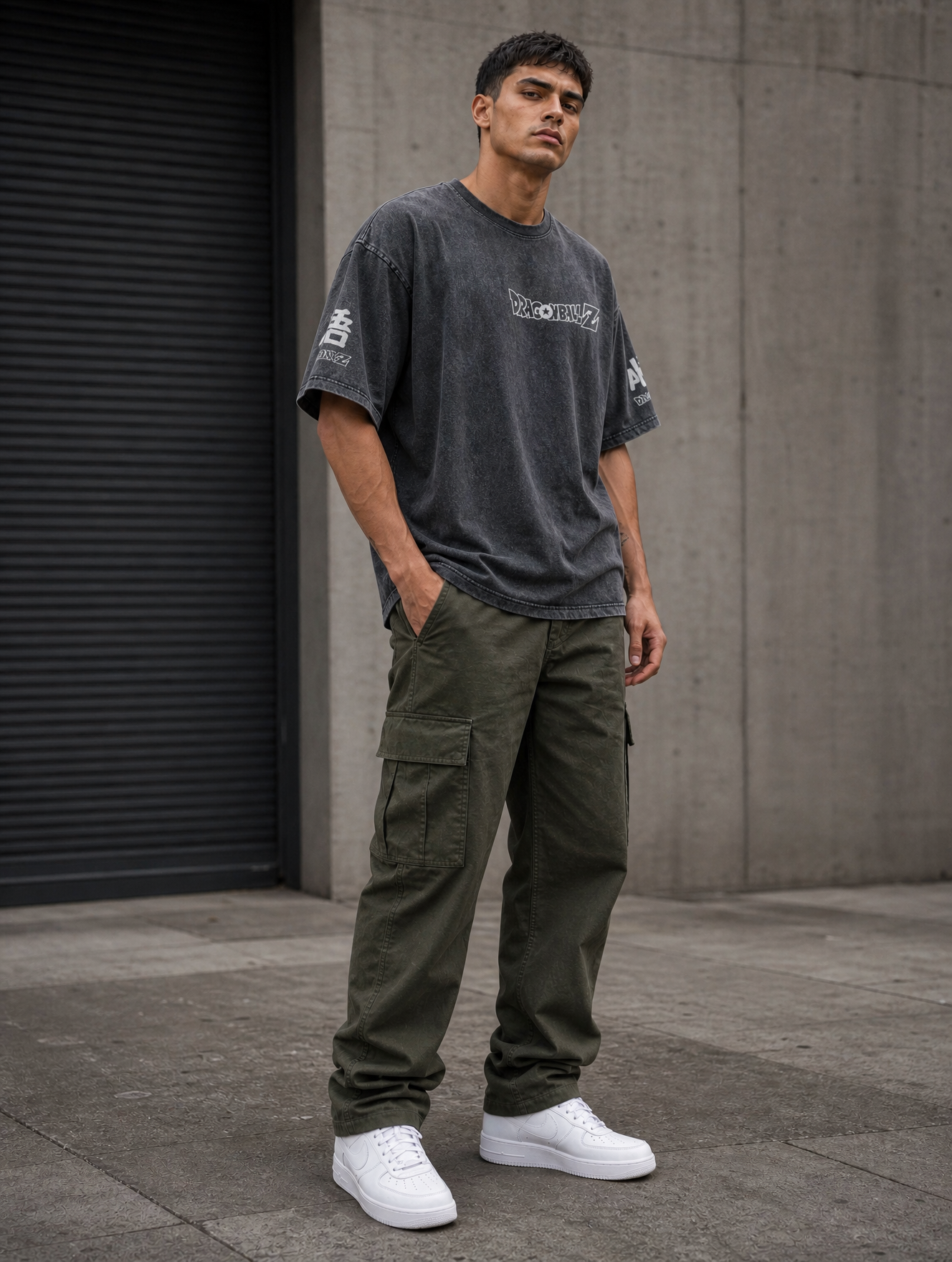 Oversize Black Z
