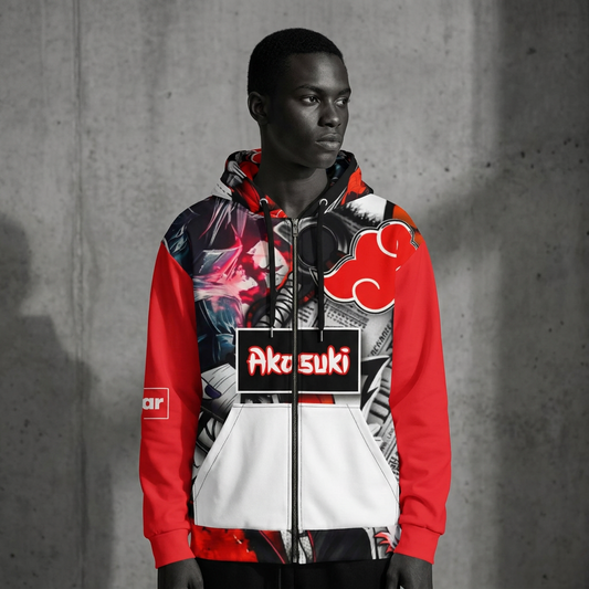 AKATSUKI Unisex zip hoodie